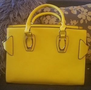 Yellow Accent Purse